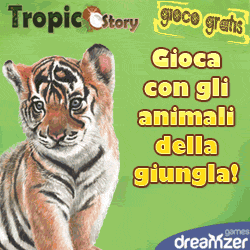 Tropicstory: gioco gratis su Internet, occuparsi  di un animale